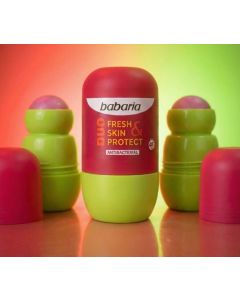 مزيل عرق باباريا Fresh Skin & Protect Antibacterial بالنياسيناميد – 50 مل babaria