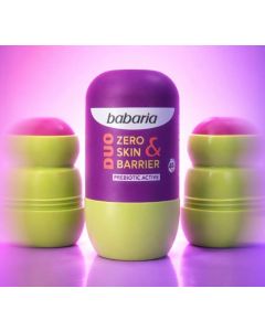 مزيل عرق باباريا Zero Skin & Barrier Prebiotic Active بالنياسيناميد – 50 مل babaria