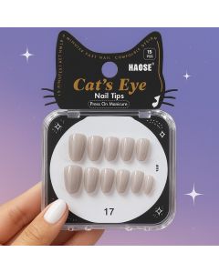 أظافر صناعية لاصقة HAOSE Cats eye N17