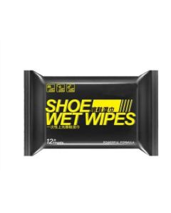محارم مبللة لتنظيف الاحذية – Shoe Wet Wipes عدد 12