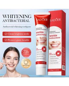 معجون اسنان SADOER Whitening Antibacterial – تبييض وحماية مضادة للبكتيريا