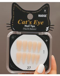 أظافر صناعية لاصقة HAOSE Cats eye N27