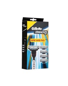 شفرات Gillette Mach3 للرجال – عبوة توفيرية