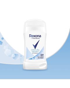 مزيل عرق Rexona Cotton Dry ستيك – إحساس القطن الجاف وانتعاش 48 ساعة