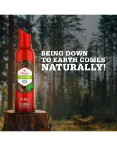 Old Spice Timber – بخاخ جسم مزيل للعرق انتعاش رجولي بيدوم 24 ساعة
