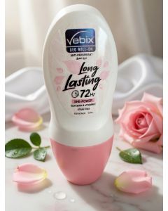 مزيل عرق رول أون Vebix – She Power حماية 72 ساعة