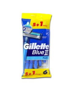 شفرات حلاقة جيليت blue II 5+1