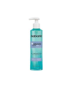 غسول جل تنظيف الوجه بحمض الهيالورونيك Hyaluronic Acid Face Cleansing Gel من Babaria – 200 مل