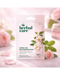 ماسك تجديد البشرة Q10 بخلاصة الورد – Herbal Care