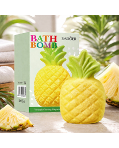 كرة استحمام فواحة بشكل اناناس – Bath Bomb