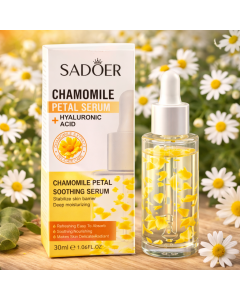 سيروم البابونج المرطب والمهدئ بحمض الهيالورونيك SADOER Chamomile Serum