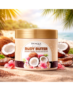 زبدة الجسم بجوز الهند والتيراميسو BIOAQUA Body Butter 200g
