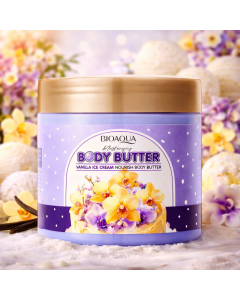 زبدة الجسم بالفانيلا آيس كريم BIOAQUA Body Butter 200g