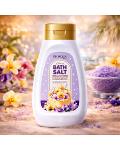 ملح وسكراب استحمام بالفانيلا BIOAQUA 430g