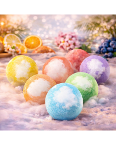 كرات فوار استحمام ملونة مع زيوت عطرية Bath Bombs