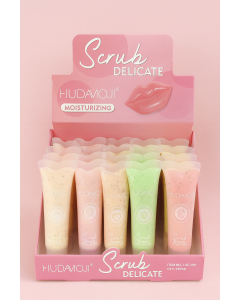 سكرب شفايف مرطّب بنكهـات متنوعة – HUDAMOJI Scrub Delicate