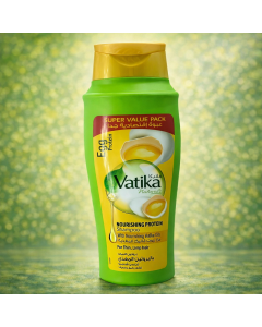 شامبو Vatika بالبروتين والبيض 700مل – تقوية وتكثيف للشعر الخفيف