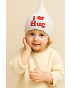 طاقية أطفال شتوية I love hug