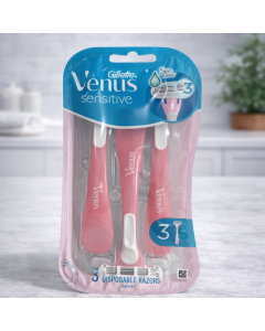 شفرات Gillette Venus استعمال مرة واحدة – 3 شفرات