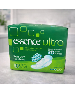 فوط صحية Essence Ultra Everyday – 10 قطع (Ultra Slim)