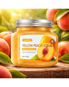 سكراب الجسم بالخوخ الأصفر – SADOER Yellow Peach Scrub 
