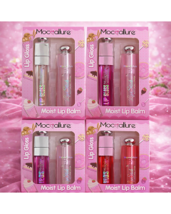 طقم مرطب شفاه وليب جلوس Mocallure – Moist Lip Balm
