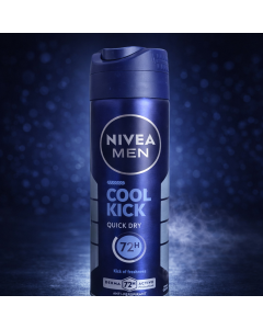 مزيل عرق بخاخ للرجال نيفيا – NIVEA MEN Cool Kick Quick Dry