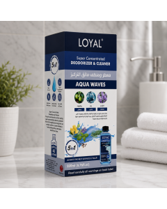 معطر ومنظف لويال فائق التركيز أكوا ويفز Aqua Waves – 200 مل