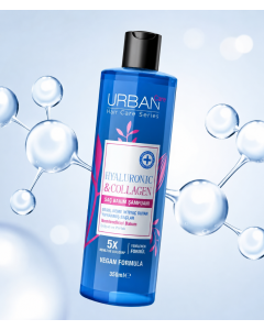 شامبو اوربان كير هيالورونيك وكولاجين للشعر الجاف – 350 مل urban care