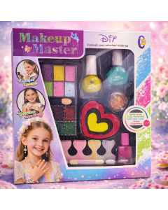 طقم مكياج اطفال Makeup Master – مجموعة تجميل كاملة
