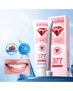 معجون اسنان لؤلؤ احمر SADOER 377 Diamonds 