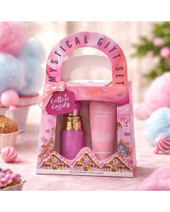 طقم Cotton Candy نسائي – عطر مع لوشن