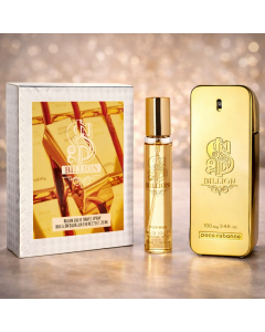 عطر رجالي Billion Gold مع بخاخ سفري