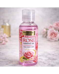 زيت الورد العطري من Kiss Beauty – 100 مل