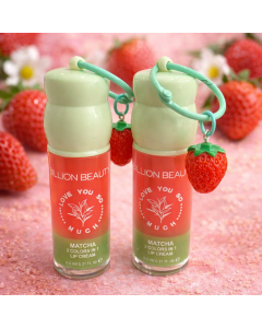 جلوس شفاه Matcha لونين في واحد من Billion Beauty