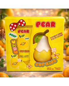 مجموعة عطر اجاص Pear للاطفال مع لوشن جسم