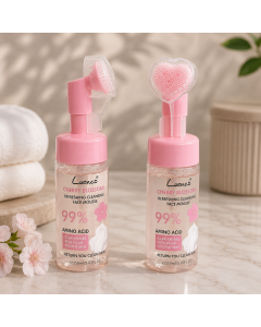 غسول رغوي للوجه بفرشاية قلب – Cherry Blossoms Face Mousse