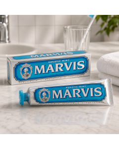 معجون أسنان مارفيس بالنعناع البحري المنعش marvis