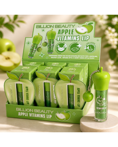جلوس شفايف تفاح لامع Billion Beauty – Apple Vitamins Lip