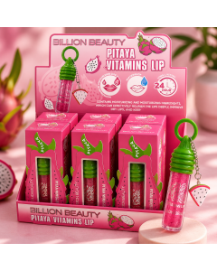 جلوس شفايف بابايا لامع Billion Beauty – Pitaya Vitamins Lip