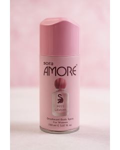 معطر جسم نسائي سوارا أمور ميس لافيرن – Sora Amore Miss Lavern Body Spray for Women