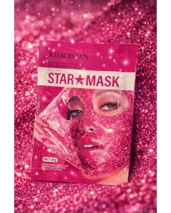 ماسك تقشير الوجه Star Mask من KISSCROWN لإزالة الجلد الميت وتنقية البشرة 20 غ