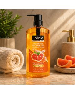 Grapefruit Shower Gelسائل استحمام جوليا بالجريب فروت الوردي بعطر منعش 1000 مل