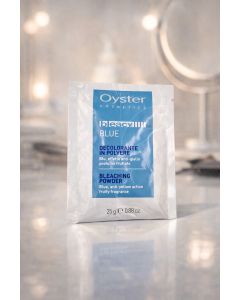 اويستر بودرة سحب لون الشعر Oyster Bleach Blue ضد الاصفرار
