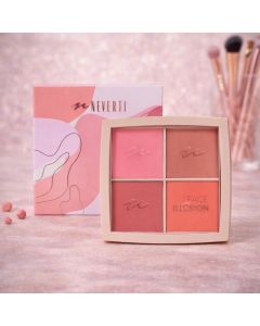 باليت بلاشر 4 ألوان من نيفرتي Neverti Face Illusion Blush Palette NP 207.001