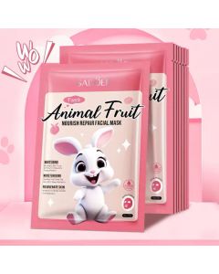 ماسك الوجه بالخوخ Animal Fruit من SADOER لتغذية وترطيب البشرة 25 مل