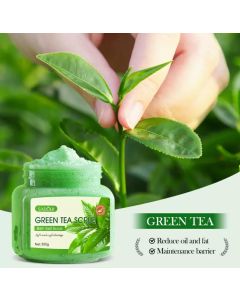 مقشر الجسم بالشاي الأخضر من SADOER – Green Tea Scrub Bath Salt