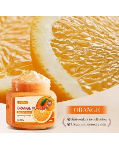 مقشر الجسم بالبرتقال وفيتامين C من SADOER – Orange VC Scrub Bath Salt