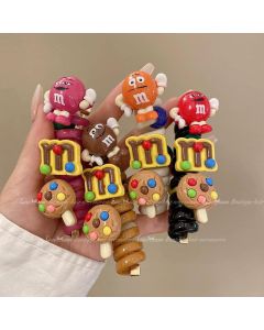 مشبك شعر بكل اطفال M&M