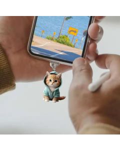 مدالية موبايل بشكل بسة كيوت 